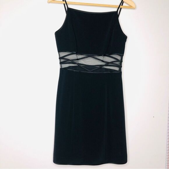 Cache Sleeveless Black Dress, 4 - Picture 2 of 8
